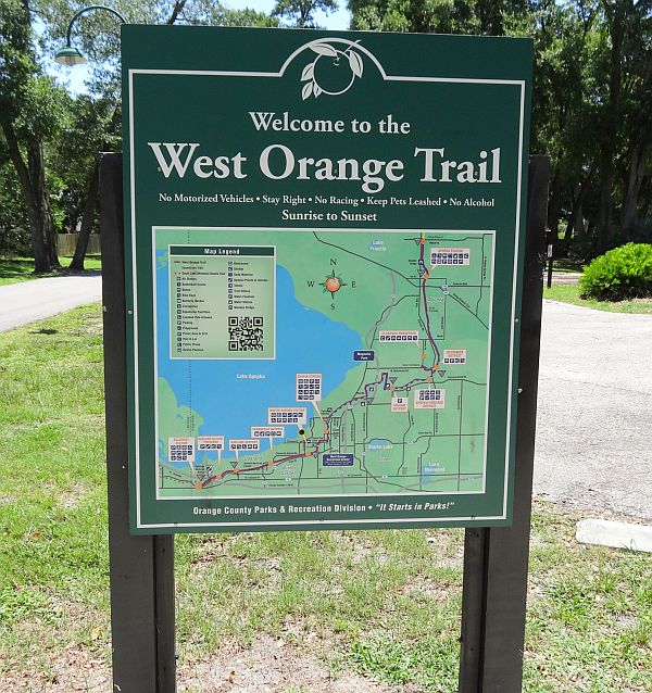 West Orange Trail Map West Orange Trail In Winter Garden West Orange Trail Map West Orange Trail In Winter Garden